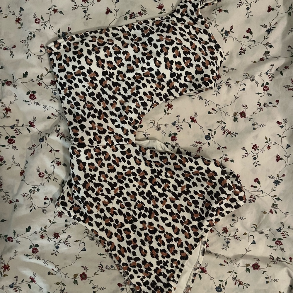 Aerie sexy leopard one piece